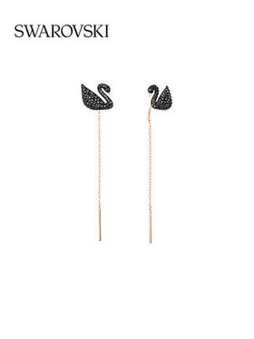 施华洛世奇 Iconic Swan 水滴形耳环天鹅 5351805