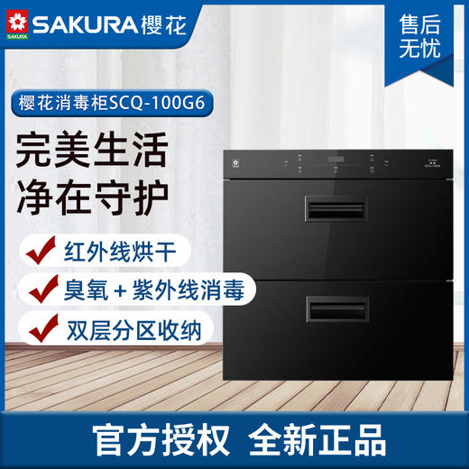 樱花消毒柜SCQ-100G6 商品图0