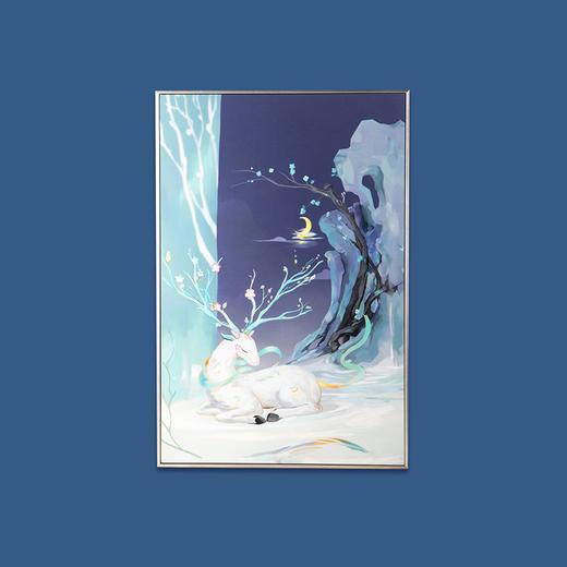 多喜爱 高清数码布艺装饰画 祥瑞天降 cs 商品图1