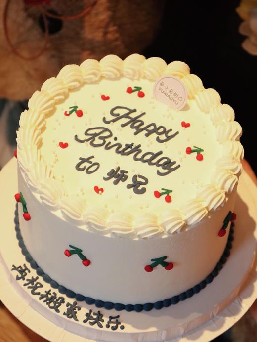 简约花边Happy birthday 祝福 商品图1