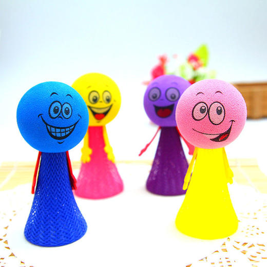 抖音同款发光弹跳小人玩具跳一跳娃娃精灵玩具夜市地摊小玩具 商品图6