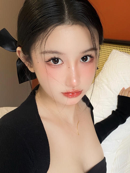 【大直径】Claire Color-高光黑14.5mm【年抛 0-1000度 无525/575】 商品图7