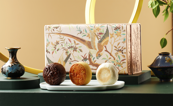 高定版故宫锦盒月饼!来自"御膳房"的皇室美味高贵极了!