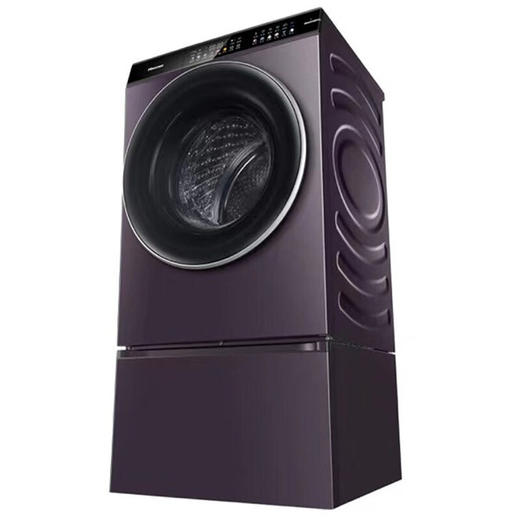 海信（Hisense） 12公斤 滚筒 洗衣机 星曜紫XQG120-BH1406CYFI 商品图2