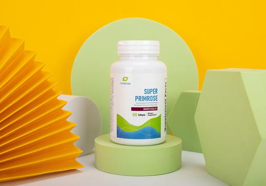 【月见草油精华1300mg】Super Primrose 60粒 富含γ-亚麻酸 GLA 经期不适 青春期男女生 痘痘肌 皮肤粗糙 皮肤紧致度弹性 Purecise倍赛思 商品图9