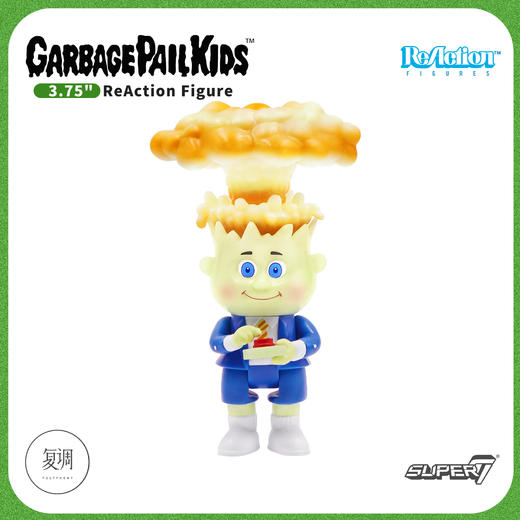 Super7 垃圾桶小子 GPK 夜光版 Adam Bomb挂卡 商品图3