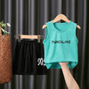 2023新款童装男童套装夏季帅洋气儿童小中大童背心短裤无袖潮xpy15 商品缩略图5