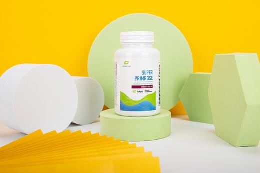 【月见草油精华1300mg】Super Primrose 60粒 富含γ-亚麻酸 GLA 经期不适 青春期男女生 痘痘肌 皮肤粗糙 皮肤紧致度弹性 Purecise倍赛思 商品图3