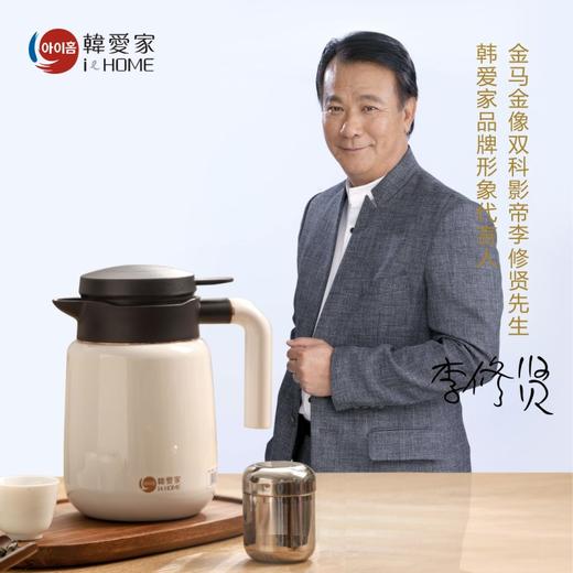 永利汇韩爱家焖茶壶家用智能测温保温壶316不锈钢便携高档焖泡壶热水壶1.0升 商品图3
