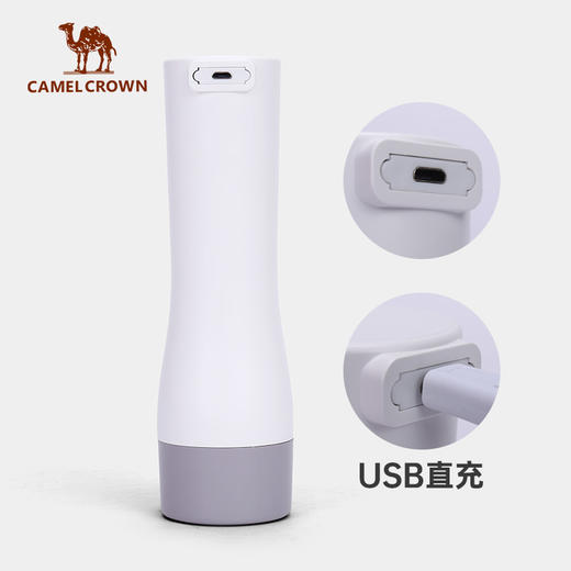 户外露营多功能照明LED手电筒可充电便携宿舍台灯两用长续航应急 1J32350507 商品图0