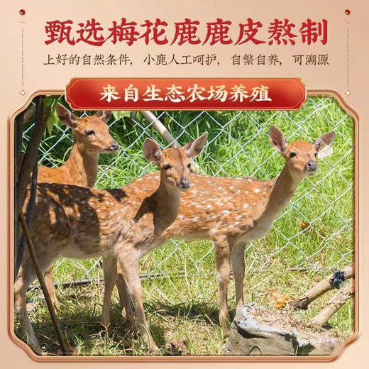 【买2立减20】北京同仁堂鹿胶糕阿胶糕即食阿胶固元膏纯手工独立包装礼盒 商品图2