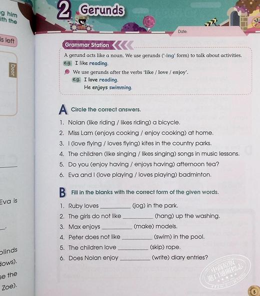 【中商原版】香港原版Athens 100 Series Grammar Elect 3B含答案Athens Education出版 商品图6