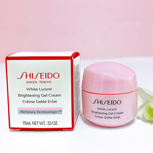 资生堂 光透耀白凝霜15ml新透白面霜 保湿提亮美白淡斑 商品图2