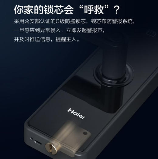 海尔（Haier）指纹锁HFH-20E-RW 商品图7