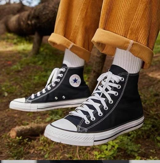 匡威经典男女高帮帆布鞋 商品图0