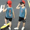 2023新款童装男童套装夏季帅洋气儿童小中大童背心短裤无袖潮xpy15 商品缩略图3