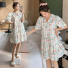 【时尚减龄孕妇碎花裙】实拍新款夏装孕妇短袖2022孕妇时尚碎花潮妈孕妇连衣裙 商品缩略图4