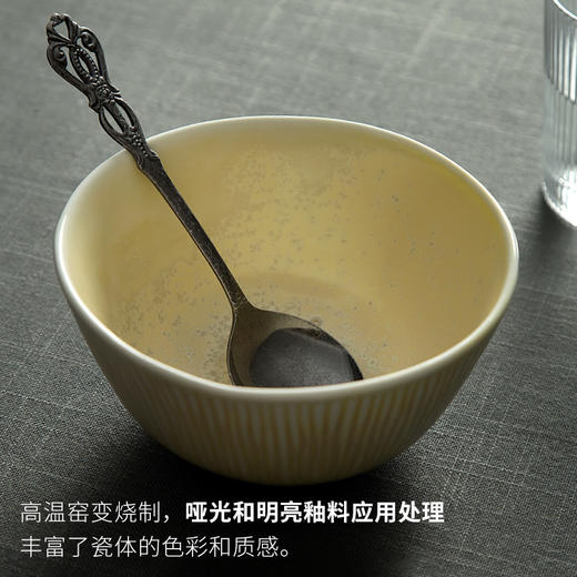 DXC北欧ins风陶瓷小饭碗单个 特别好看的沙拉甜品拉面碗微波炉用 商品图2