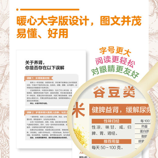 章友康刘玉宁养肾饮食：大字版 商品图2