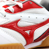 美津浓Mizuno 81GA183062 专业乒乓球运动鞋 白/中国红 商品缩略图3