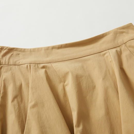 谜底半截裙不规则下摆2022秋新品立体剪裁短裙花苞裙223MB1036 商品图3