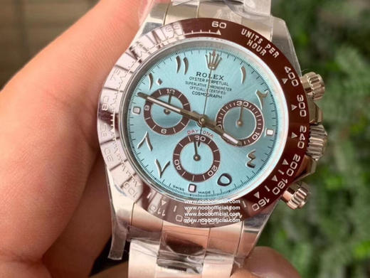 N劳li士迪通拿V8终极版本116506迪拜限量款冰蓝迪，真正4130机芯，904L钢，厚度和正品一致，全部计时功能100%实现，使用了订制版KIF避震器。 商品图4