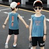 2023新款童装男童套装夏季帅洋气儿童小中大童背心短裤无袖潮xpy15 商品缩略图6