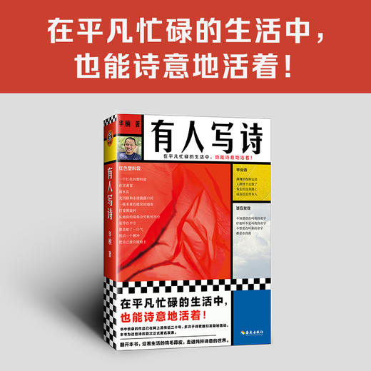 有人写诗（在平凡忙碌的生活中，也能诗意地活着！） 商品图1