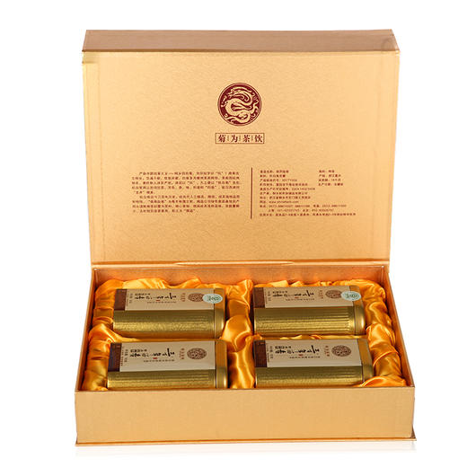 三百年留香正宗桐乡胎菊王礼盒头采菊花茶礼盒绿色食品特级杭白菊50g*4罐 商品图3