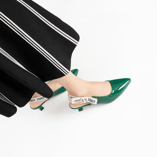 【REREJOY】 半包粗跟飞织王妃鞋 QC6381（年后72小时发货） 商品图10