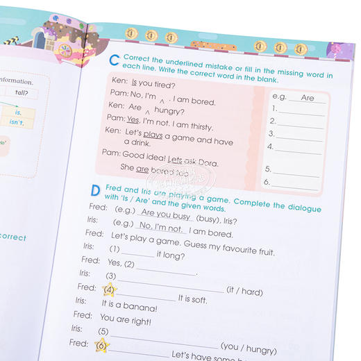 【中商原版】英文原版Athens 100 Series Grammar Elect 2A含答案Athens Education出版 商品图3