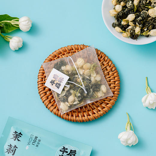 午后森林·茉莉绿茶盒装 小包装茶包1包1泡健康饮品 2盒装 10包/盒 商品图3