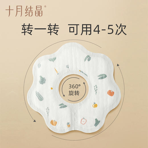 婴儿一次性围嘴儿童饭兜免洗防水围兜宝宝口水巾吃饭便携 商品图3