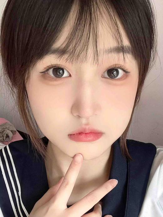 平价年抛 小泪包 Hymora  中直径14.2 着色13.4  (同品牌多副更划算 选款色板在详情页138一副 198两幅 238三副) 黑色渐变美瞳 商品图2