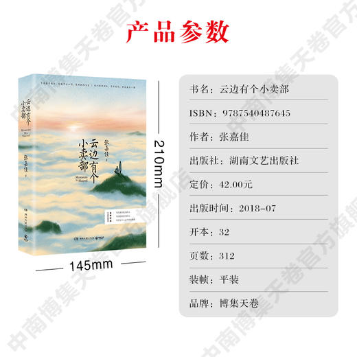【定制飞机盒+ 赠明信片】云边有个小卖部正版 张嘉佳从你的全世界路过让我留在你身边青春文学励志成功情感言情小说书籍畅销书 商品图4
