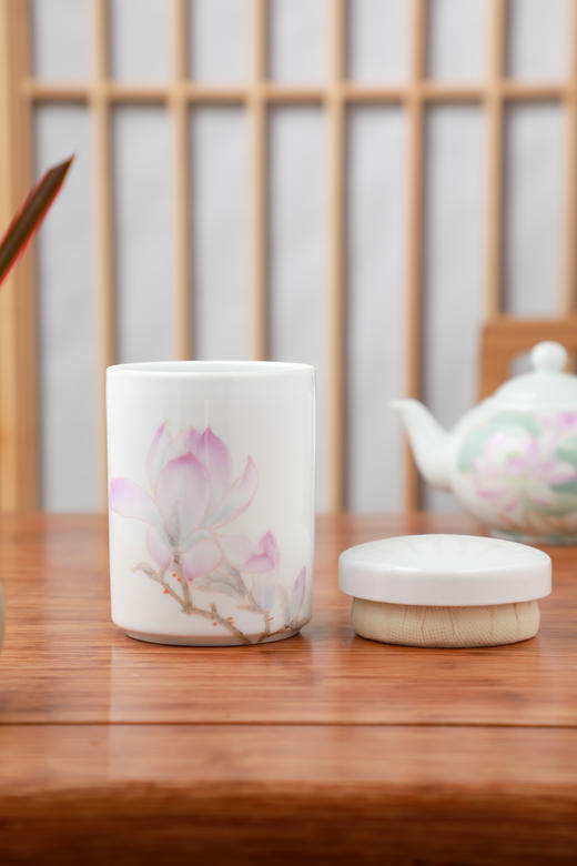 直筒茶叶罐（花高） 商品图9