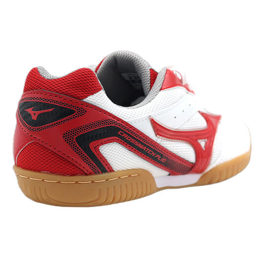 美津浓Mizuno 81GA183062 专业乒乓球运动鞋 白/中国红 商品图6