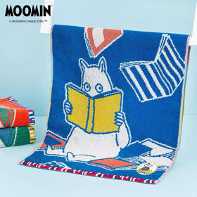 5F毛巾美术馆姆明读书面巾
34*80CM