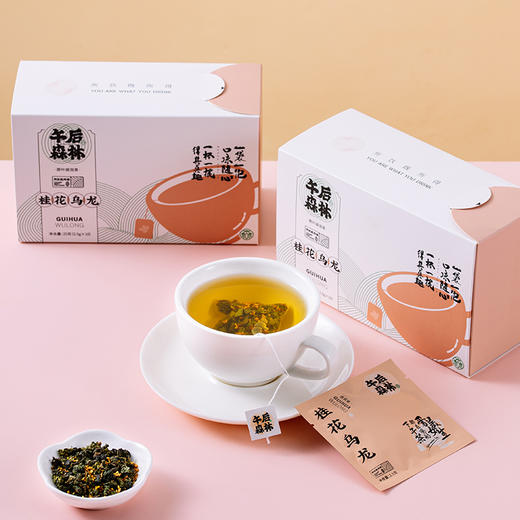 午后森林·桂花乌龙盒装 小包装茶包1包1泡健康饮品 2盒装 10包/盒 商品图1