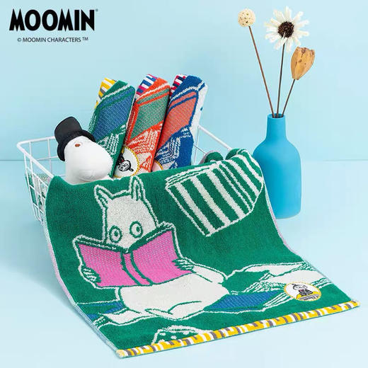 5F毛巾美术馆姆明读书面巾
34*80CM 商品图1