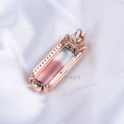 【虹彩】西瓜碧玺挂坠-CB12103051 商品图7