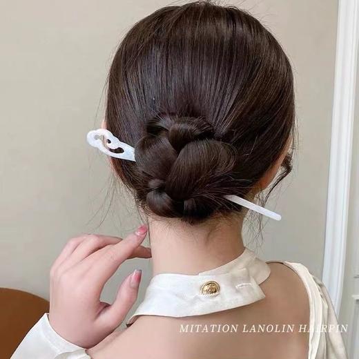 山河令温客行同款古风发簪周子舒祥云定情簪子简约现代丸子头发饰 商品图1