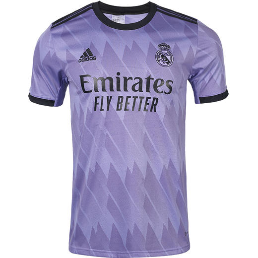 ADIDAS/阿迪达斯 REAL A JSY 22-23皇马客场球迷版短袖球衣H18489 商品图5