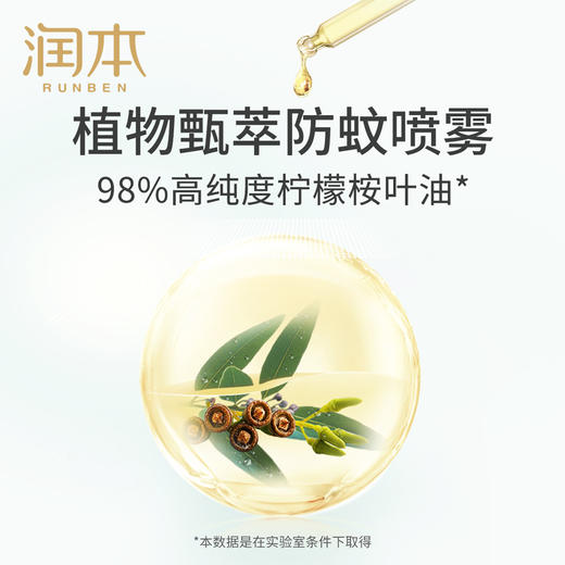 润本防蚊止痒喷雾2+1套装宝宝户外驱蚊水防蚊液 商品图4