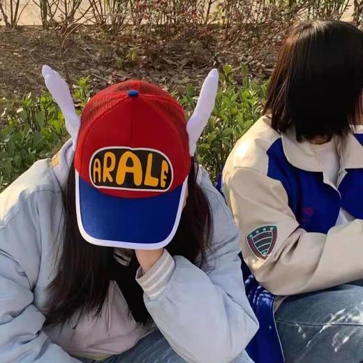 阿拉蕾同款成人可爱天使帽翅膀春夏弯沿鸭舌帽卖萌街拍户外遮阳帽 商品图3