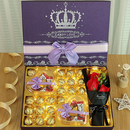 七夕情人节礼物送女朋友男朋友女孩花束礼盒浪漫实用女生礼品 商品图8