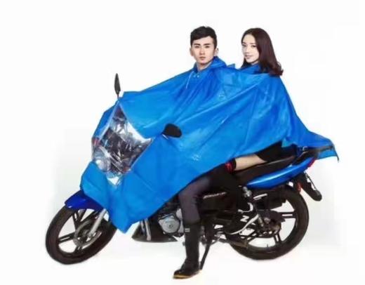 双人摩托车雨衣 商品图0