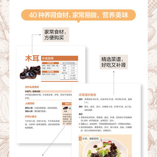 章友康刘玉宁养肾饮食：大字版 商品图5