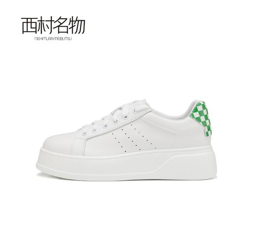 西村名物运动休闲鞋2022夏季新款棋盘麦昆舒适女鞋11511 商品图1