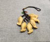 连年有余（六粒鱼）°黄杨木挂件 商品缩略图0
